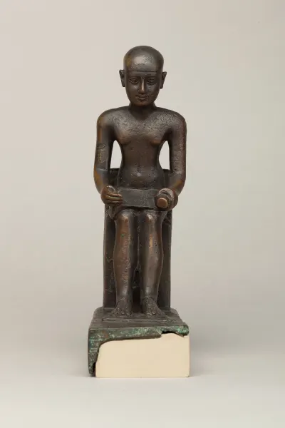 Imhotep Statuette, god of healing and medicine